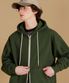 이지 헤비 코튼 후드 집업 다크그린 MJHD7781