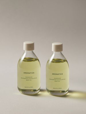 어웨이크닝 바디오일 페퍼민트 & 유칼립투스 100ML * 2개