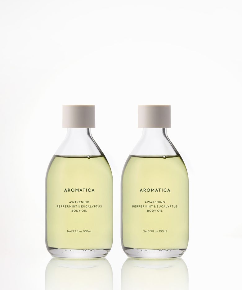 어웨이크닝 바디오일 페퍼민트&유칼립투스 100ML 2개