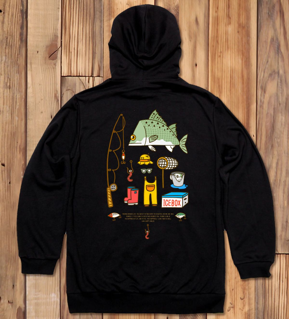 돌돌(DOLDOL) FICO-HOODY-236 익스트림 낚시 브랜드 피코앵글러 농어 후드티