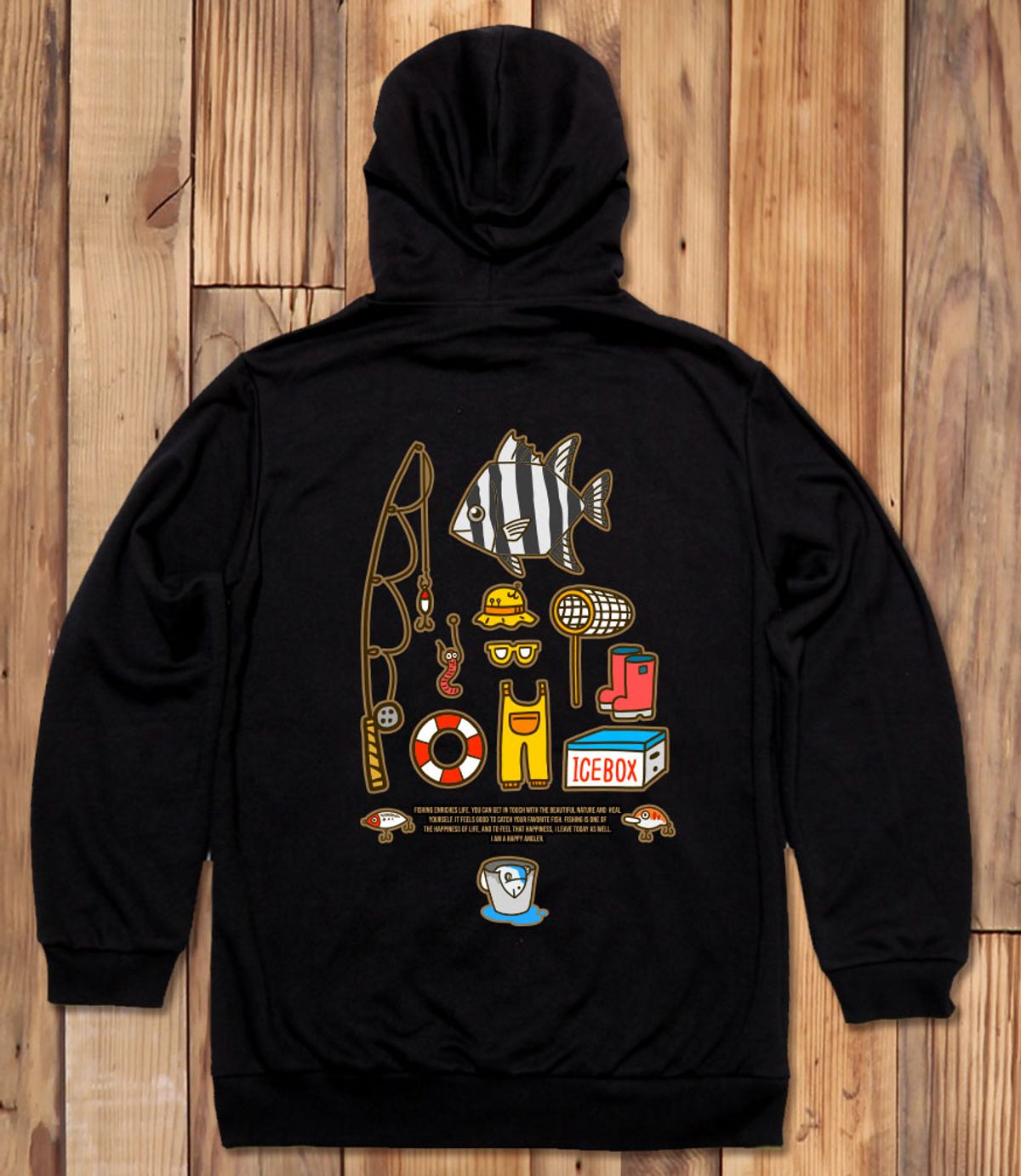돌돌(DOLDOL) FICO-HOODY-237 익스트림 낚시 브랜드 피코앵글러 돌돔 후드티