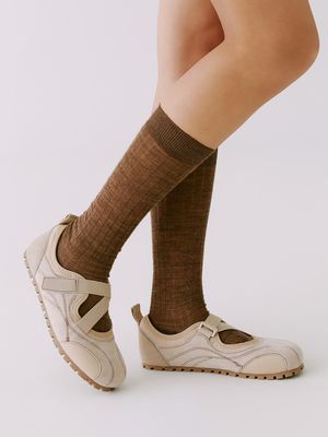 웨빙 스트랩 로우 메리제인 스니커즈 HPCR6FS401