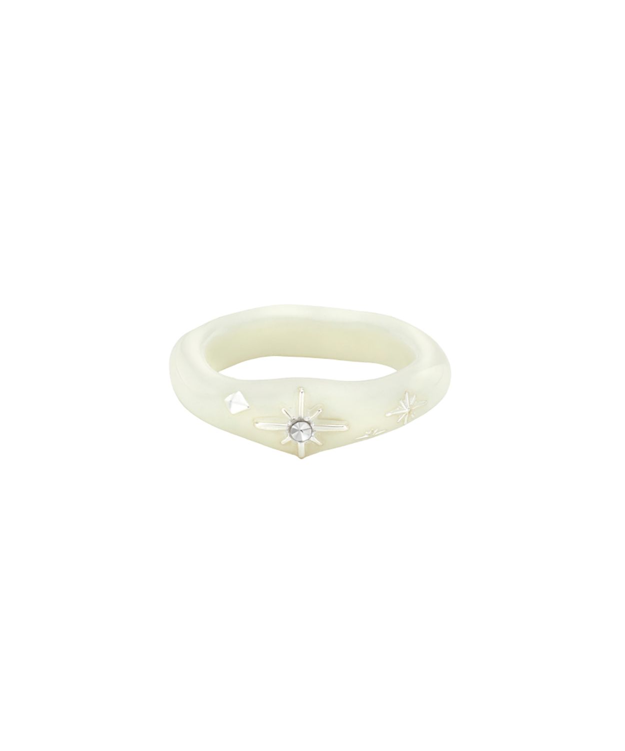 [韓国人気ジュエリー] nff starry night ring-night glow MUSINSA | NFF starry night ring-night glow