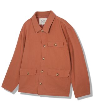 코튼 옥스포드 미드자켓