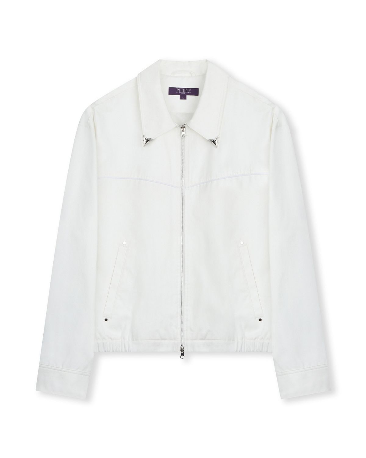 비슬로우(BESLOW) WESTERN BLOUSON JACKET WHITE