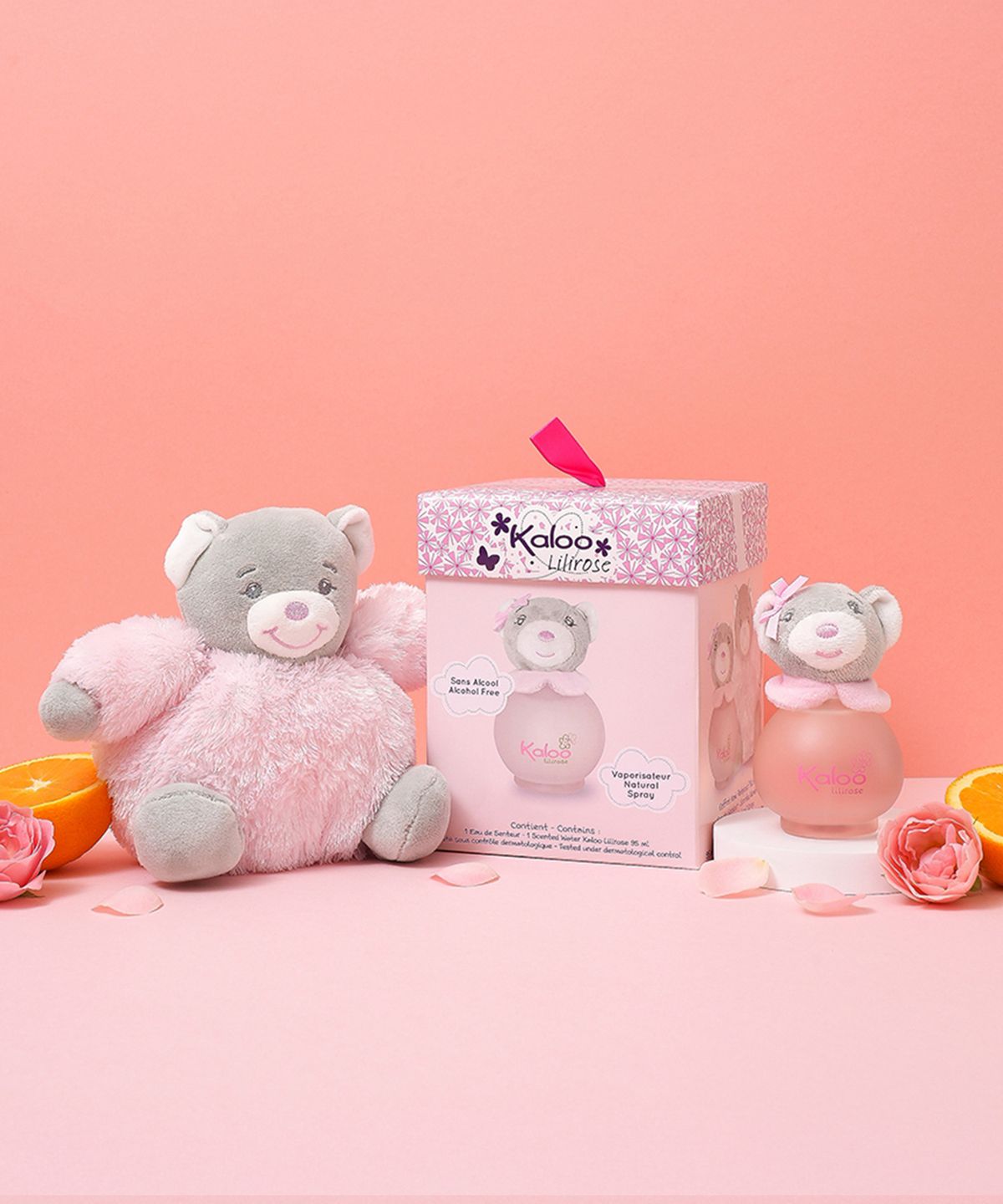 깔루(KALOO) 릴리로즈 EDS 95ML+곰인형 세트