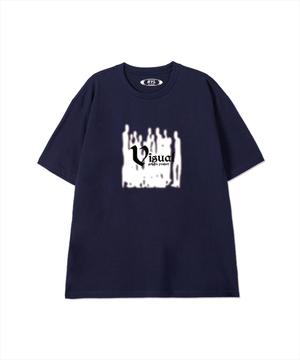 쉐도우피플 반팔 티셔츠 네이비