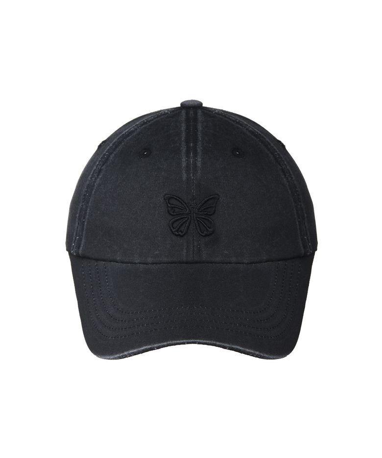 VINTAGE MINI BUTTERFLY BALL CAP_BLACK