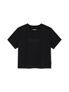 COLOR NAME PRINTING TOP IN BLACK