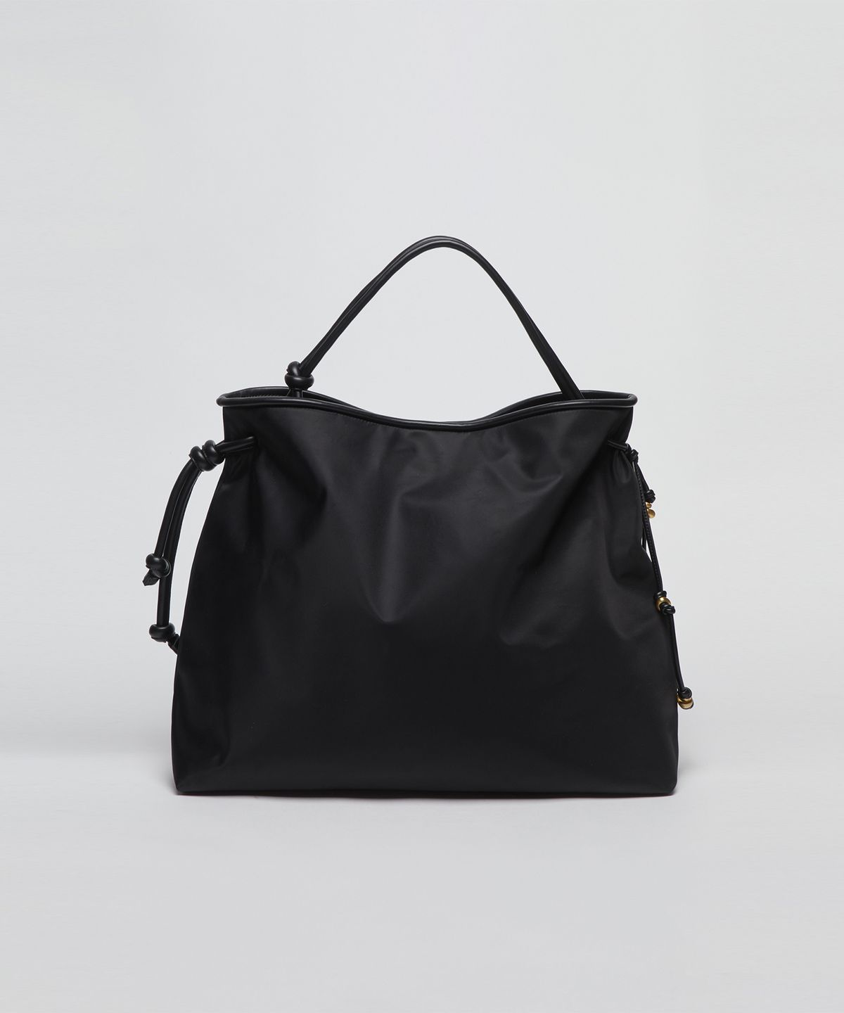 아카이브앱크(ARCHIVEPKE) Gem shopper bag(Nylon black)_OVBAX25105BLK