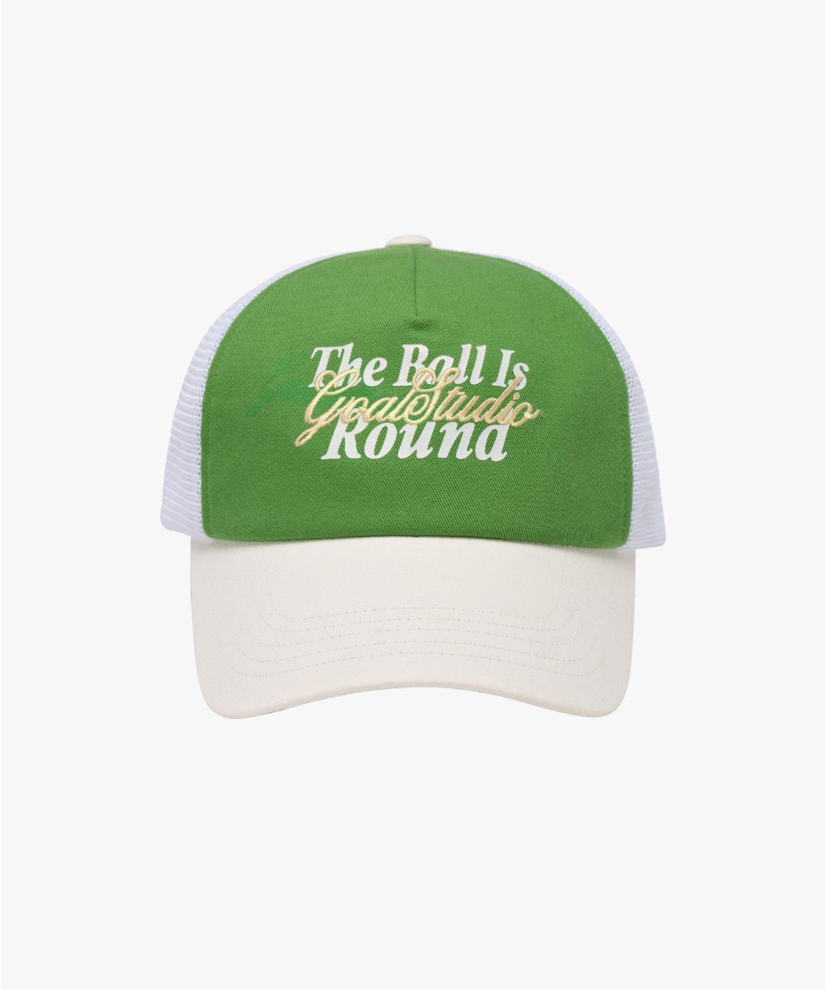 골스튜디오(GOALSTUDIO) TRUCKER CAP-LIGHT GREEN