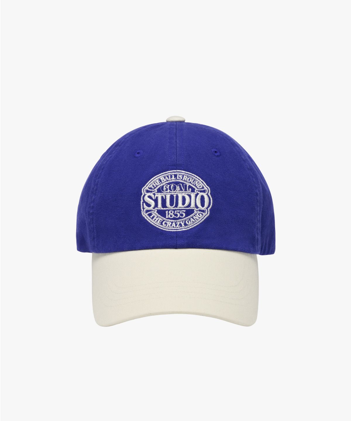 골스튜디오(GOALSTUDIO) COLOR BLOCK BALL CAP-BLUE