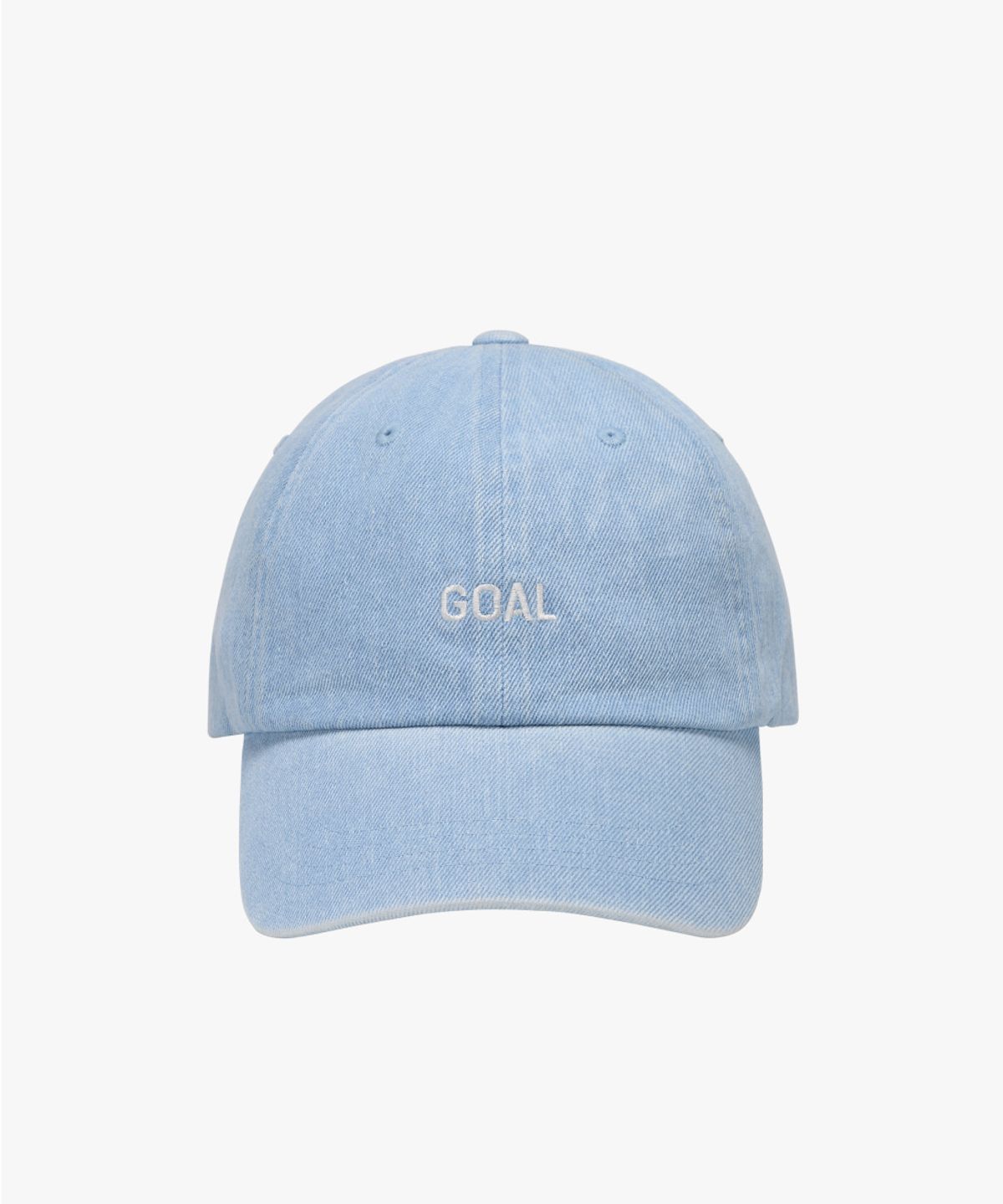 골스튜디오(GOALSTUDIO) GOAL EMBROIDERY BALL CAP-SKY BLUE(DENIM)
