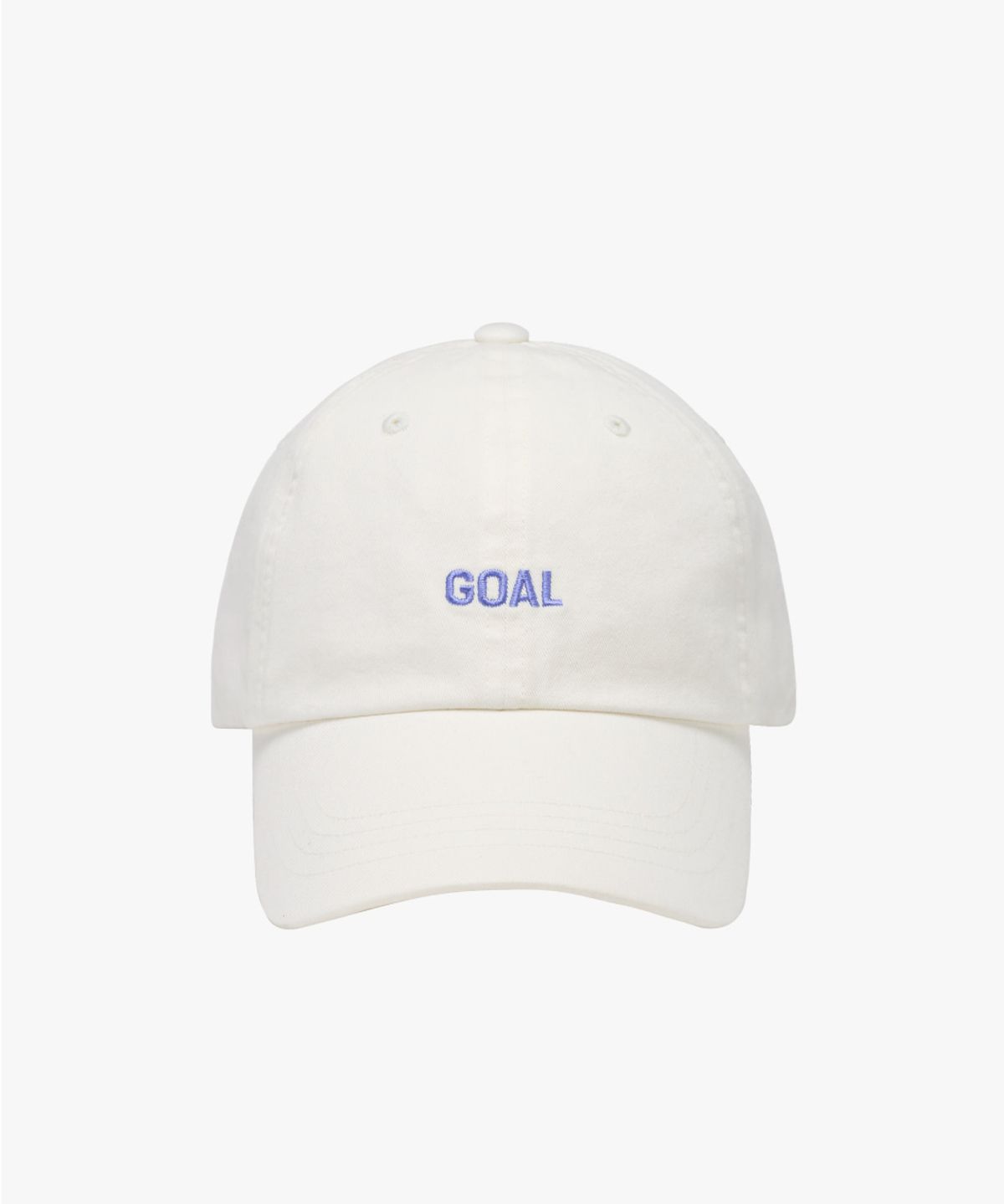 골스튜디오(GOALSTUDIO) GOAL EMBROIDERY BALL CAP-OFF WHITE