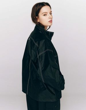 코팅 오버핏 자켓 375512 [3color]