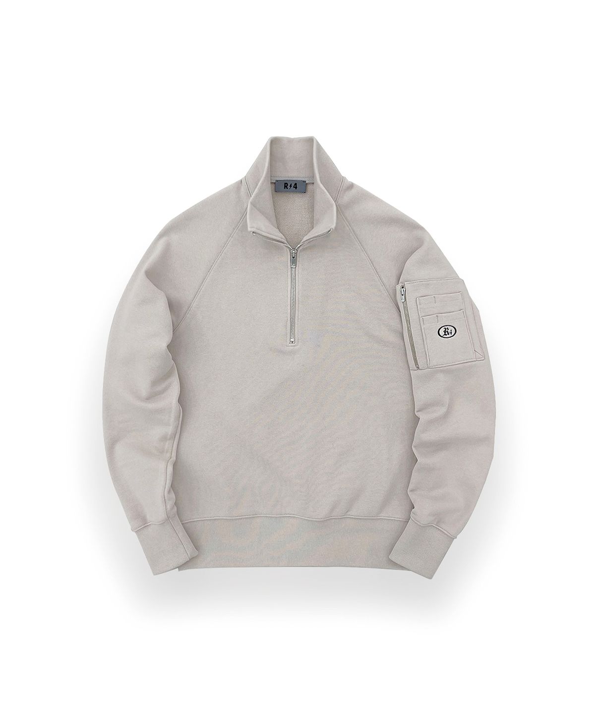 알포(R-4) R-0013 COMBAT HALF ZIP-UP(BEIGE)