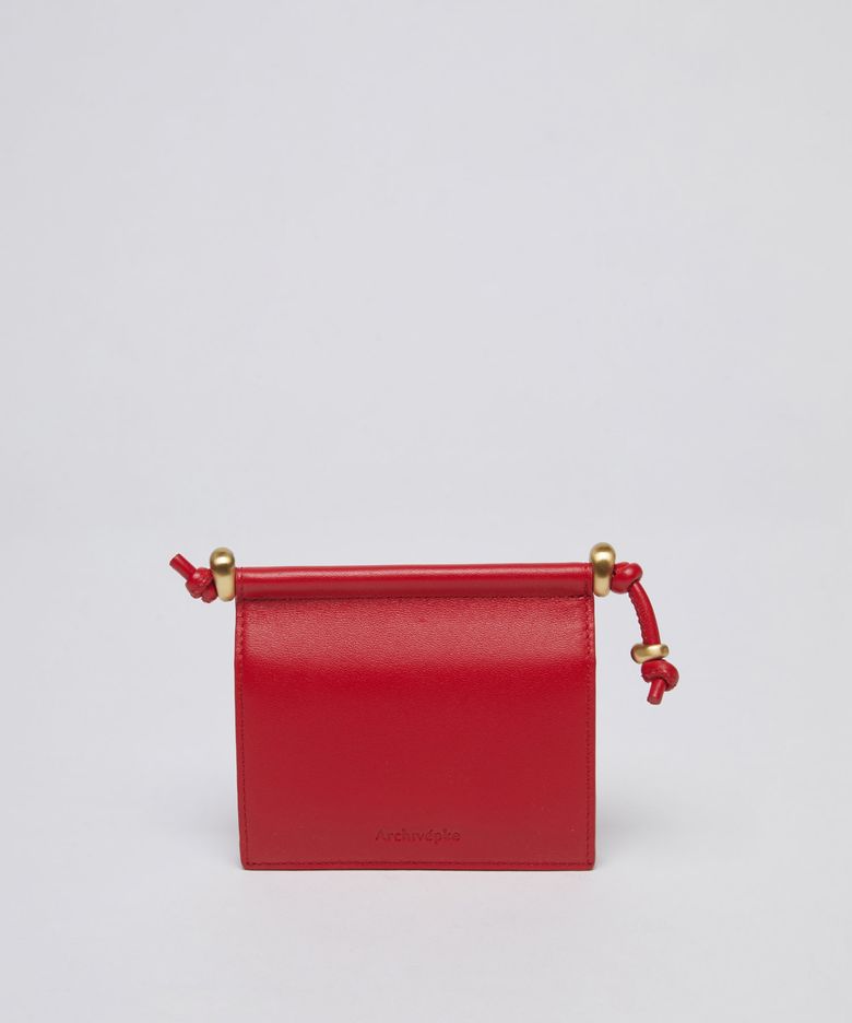 Gem pocket wallet(Cherry tea)_OVADX25004CHE