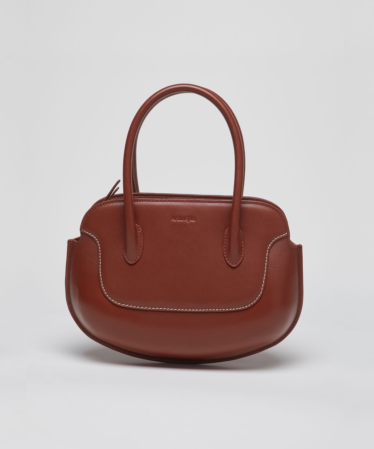 아카이브앱크(ARCHIVEPKE) Shell handle bag(Cinnamon roll)_OVBTX25002COC