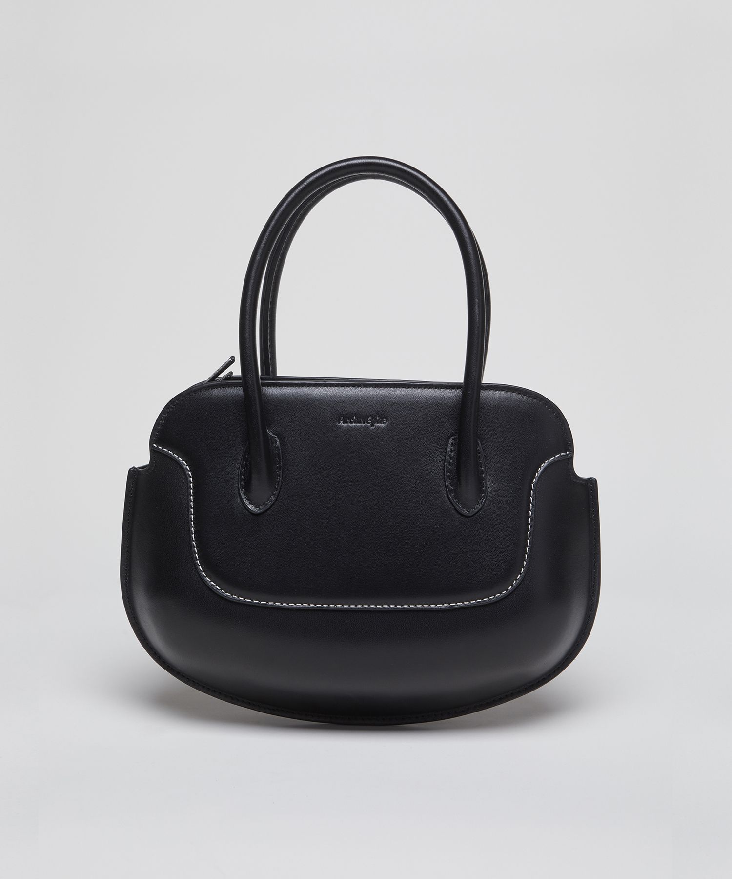 トートバッグ [Archivepke] Shell handle bag MUSINSA | Archivépke Shell handle bag(Deep sleep)_OVBTX25002BLK