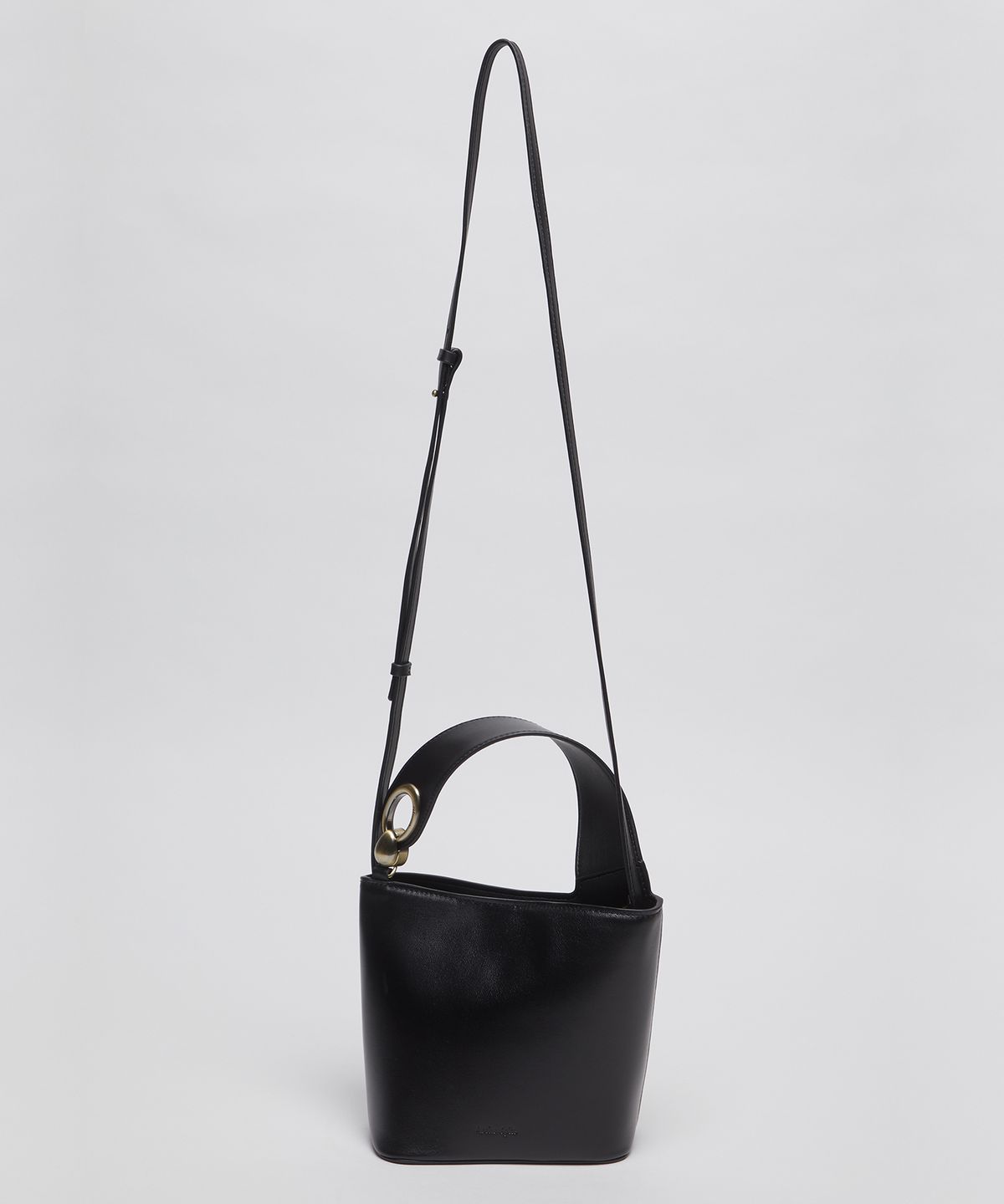 아카이브앱크(ARCHIVEPKE) Mini egg basket bag(Deep sleep)_OVBAX25030BLK