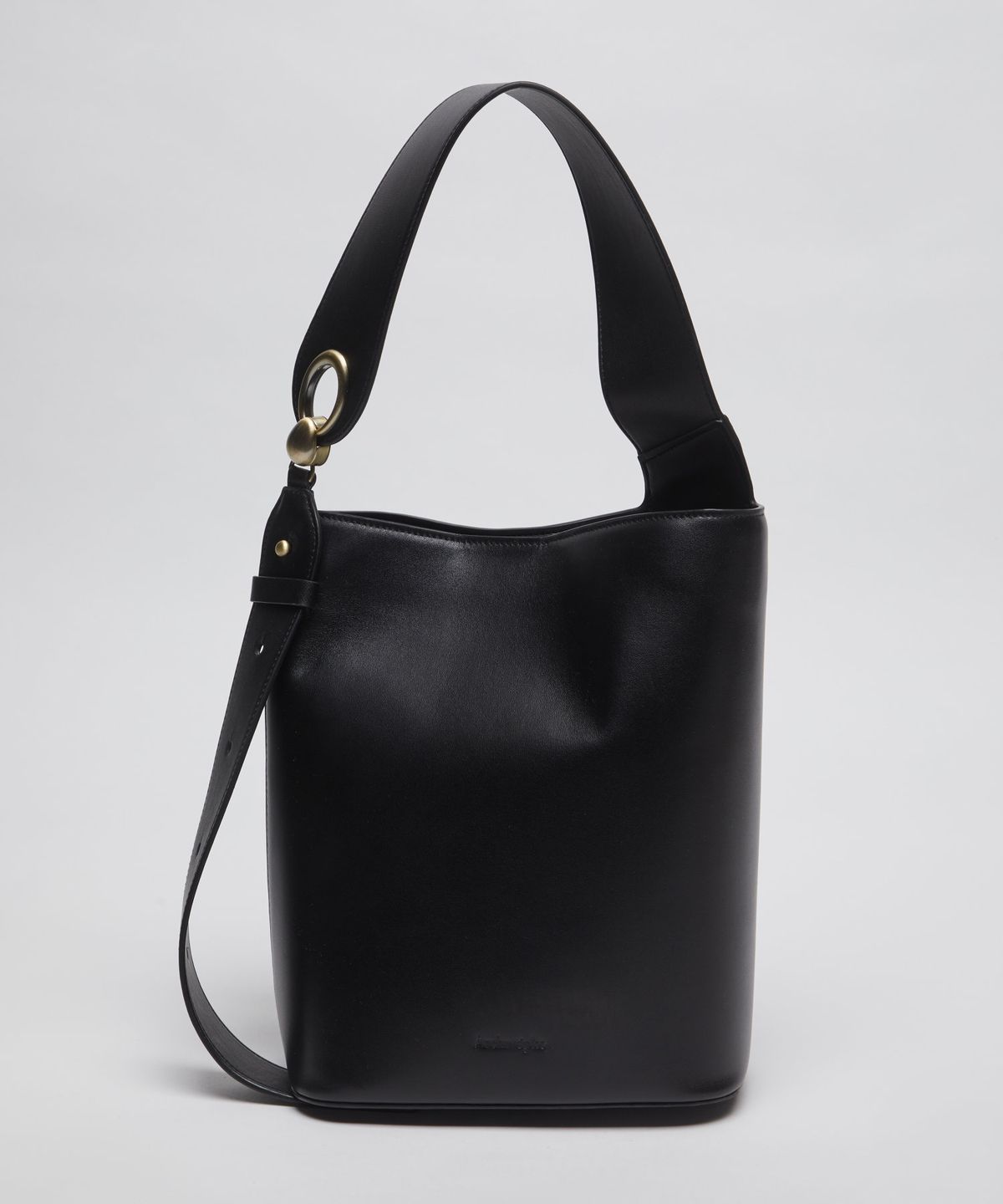 아카이브앱크(ARCHIVEPKE) Egg basket bag(Deep sleep)_OVBAX25031BLK