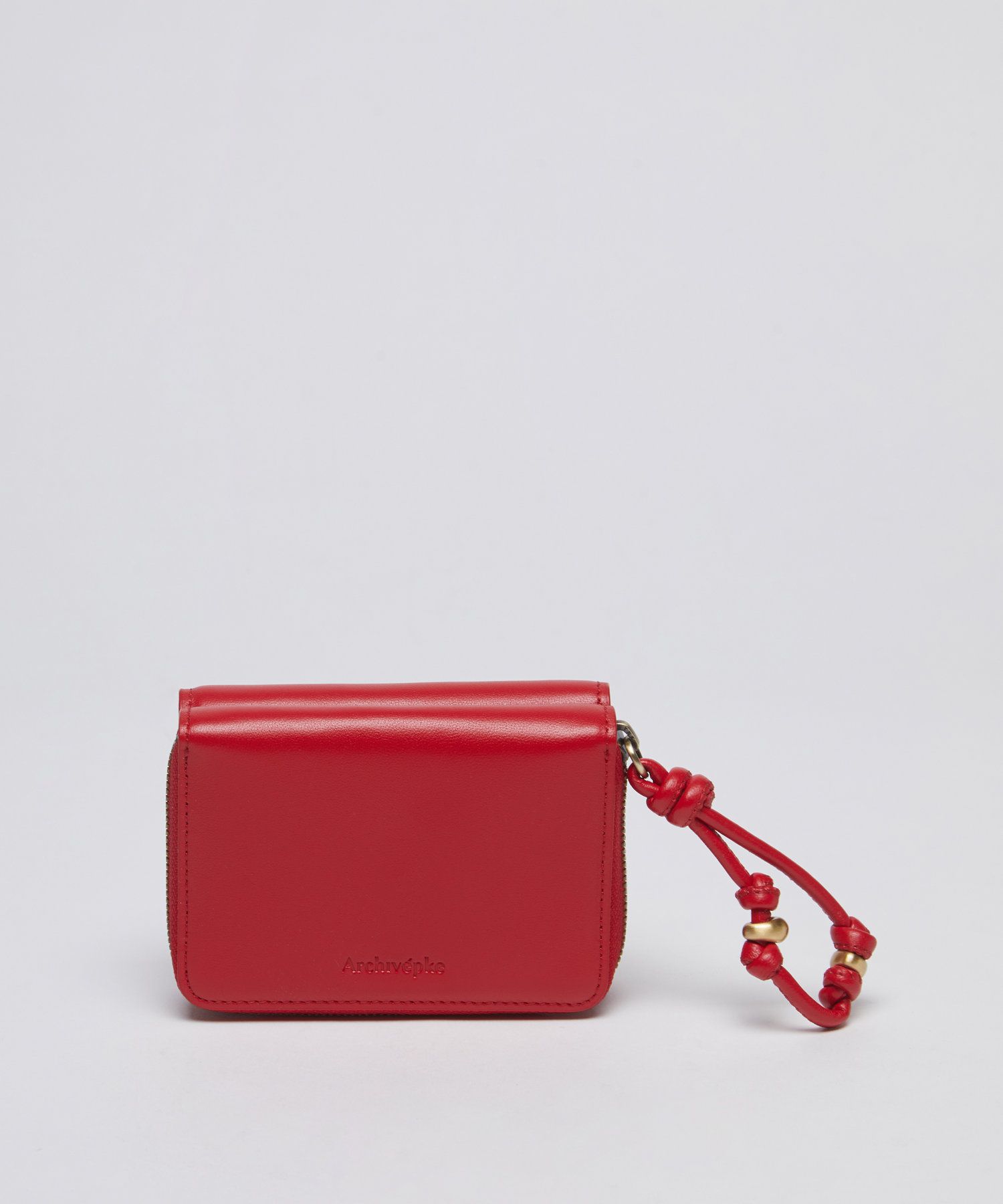[Archivepke] Gem wallet (Cherry tea) / 税込み Archivepke] Gem wallet (Cherry tea) / 税込み