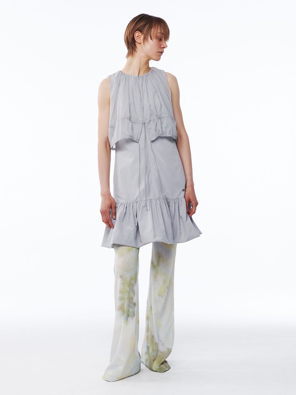 新品　KIJUN Print Flared Pants Print Blue MUSINSA | KIJUN Print Flared Pants Print Blue