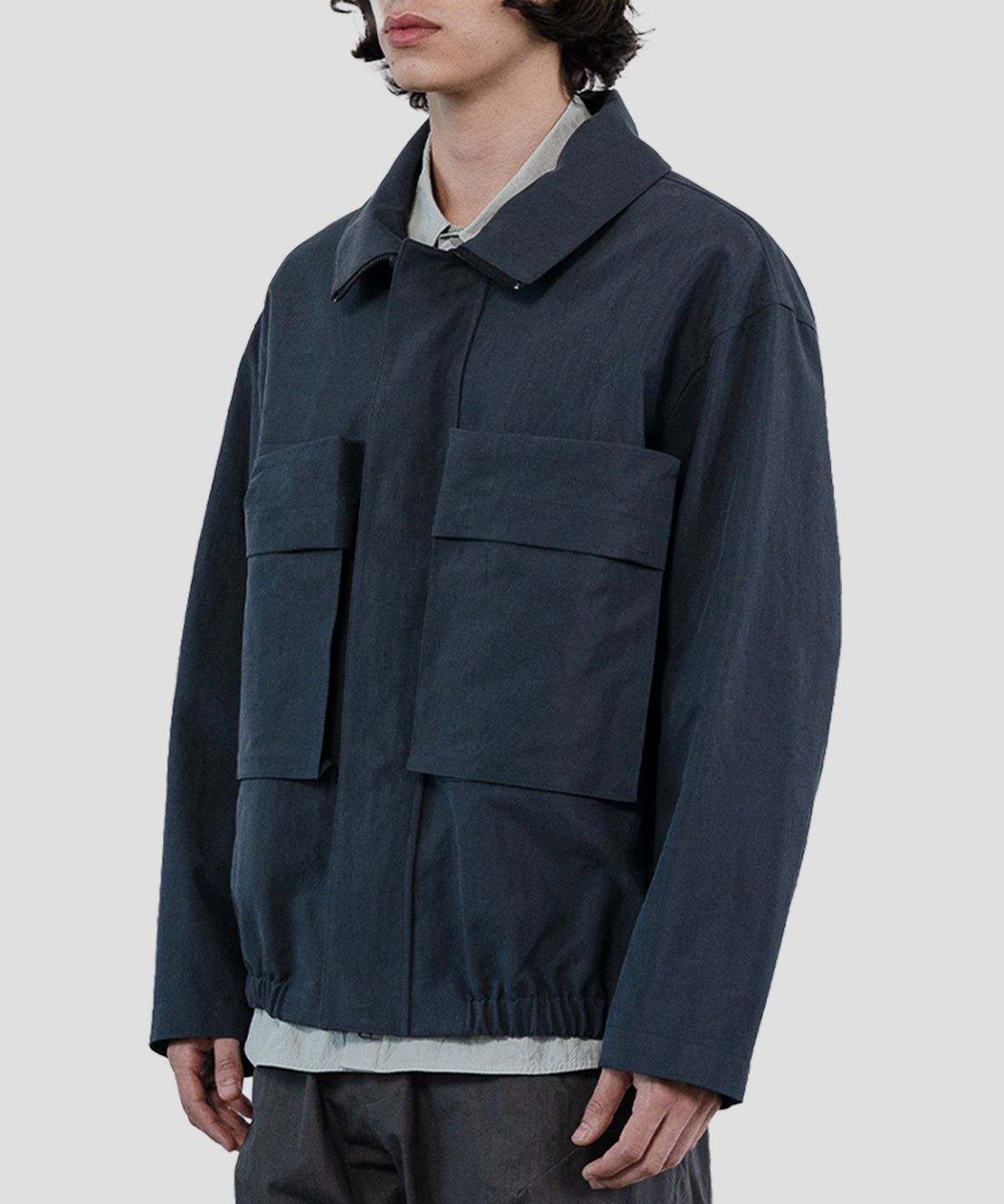 우석(WOOSUK) Box Pocket Blouson