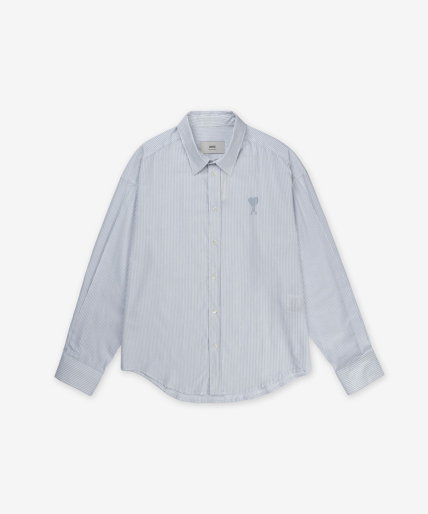 ☆AMI☆Heart Logo Boxy Fit Shirt シャツ 正規品 AMI PARIS Heart Logo Boxy Fit Shirt シャツ (AMI PARIS/シャツ
