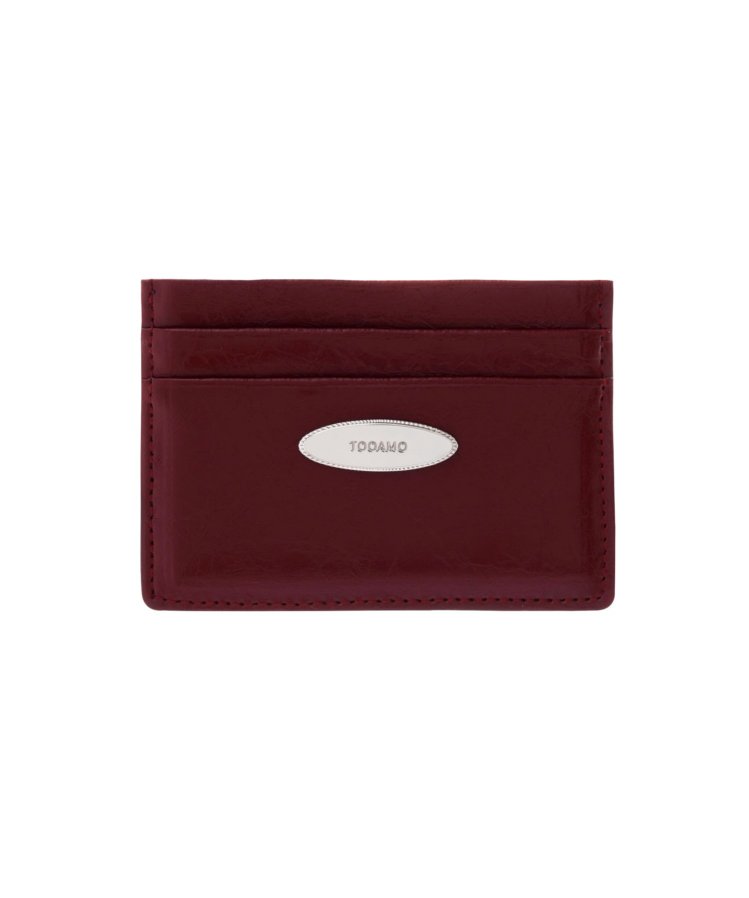 【TOOAMO】Vintage card wallet ミニカード入れ ★韓国人気★ MUSINSA公式 | TOOAMO Vintage Card Wallet Wine [Cowhide]