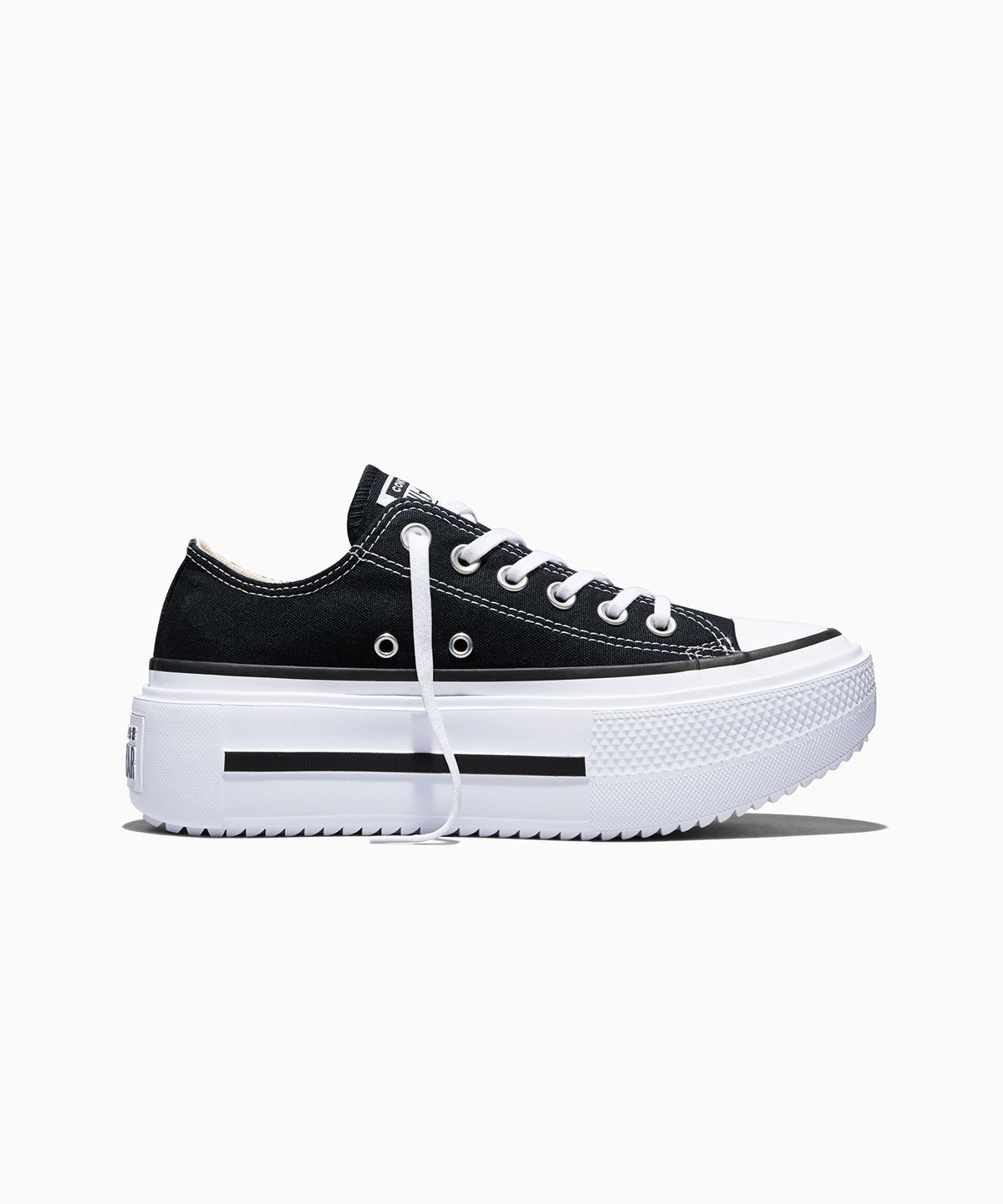 컨버스(CONVERSE) 척테일러 올스타 더블 스택 블랙 A15490C