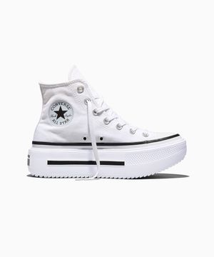 척테일러 올스타 더블 스택 화이트 A12976C