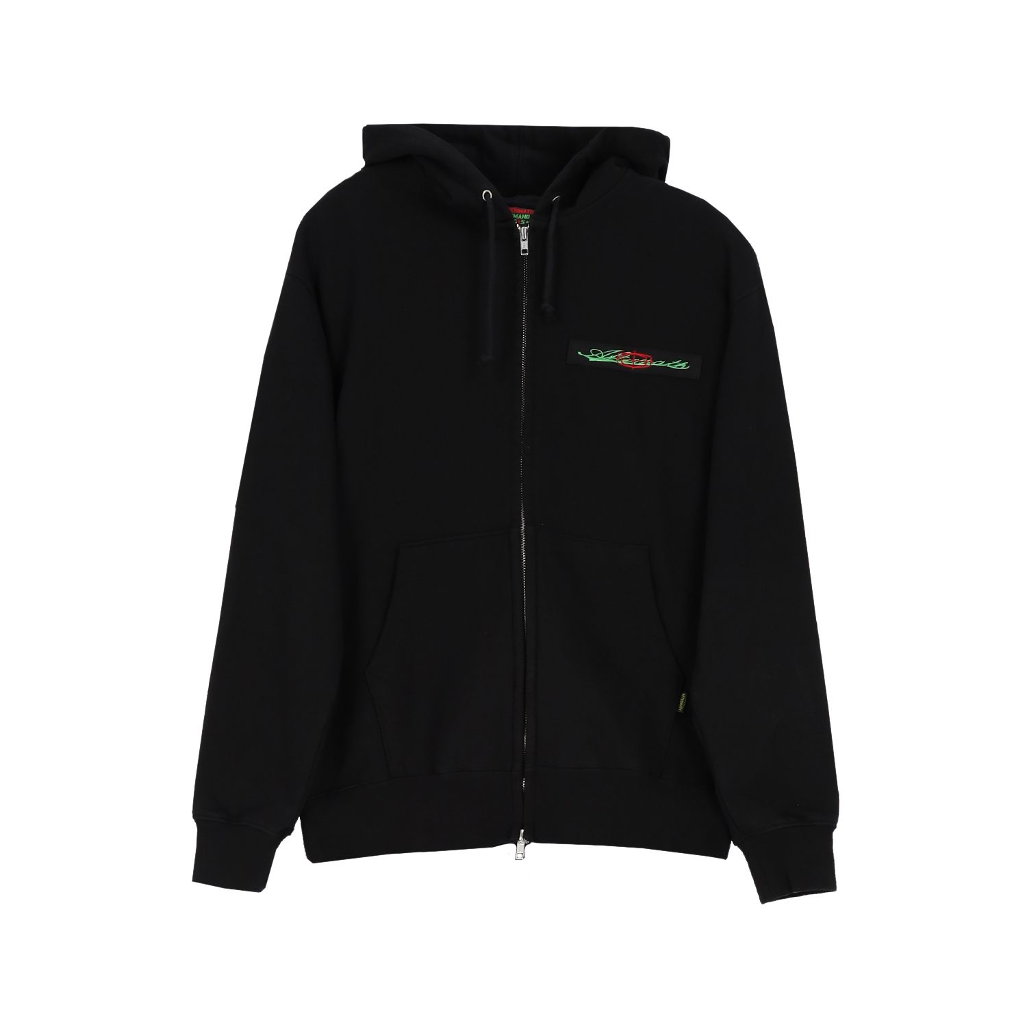 MUSINSA公式 | Aftermath HERMANO ZIP HOODIE [BLACK]