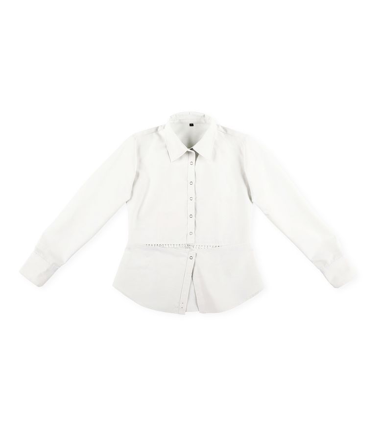 [BB] Snap Slim Fit Shirts  (White)