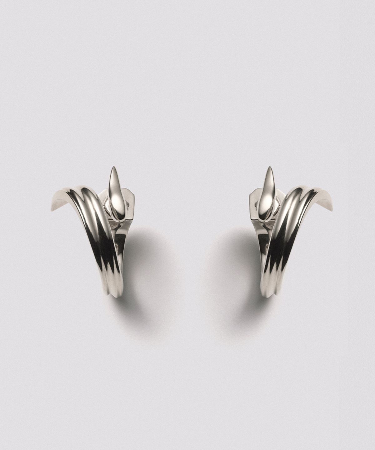 휴스타드(HUSTAD) 242 Flower Leaf Earring_ 925 실버 이어링