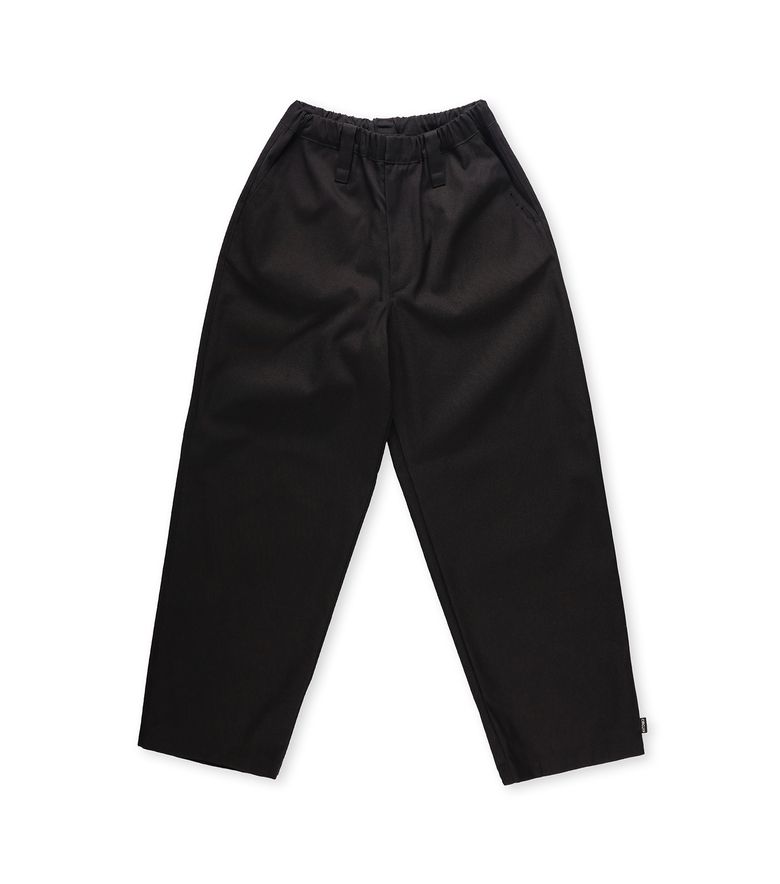 [BB] Essential Curved Pants (Black)