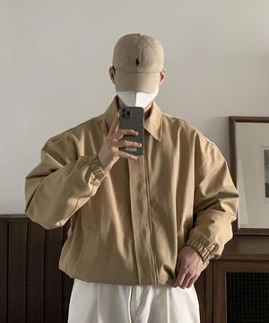 YEI Nika  kara Blouson (베이지)