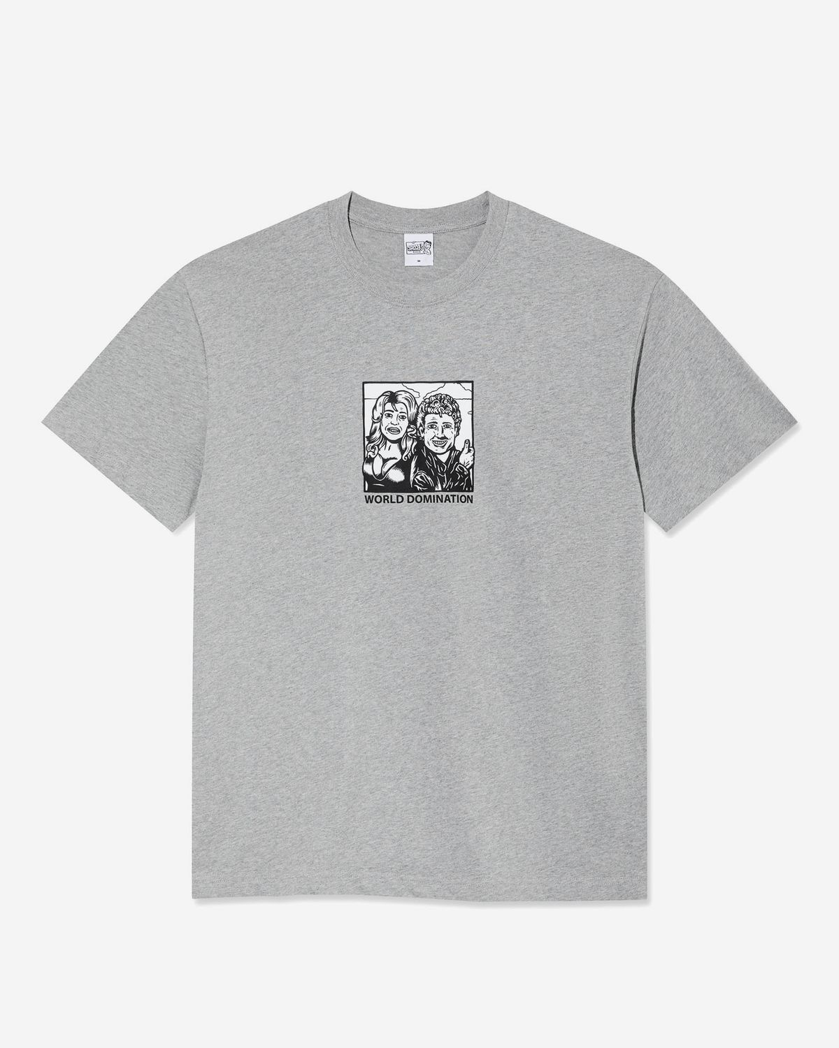 폴라(POLAR) WORLD DOMINATION TEE [HEATHER GREY]