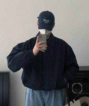 YEI Nika  kara Blouson (네이비)