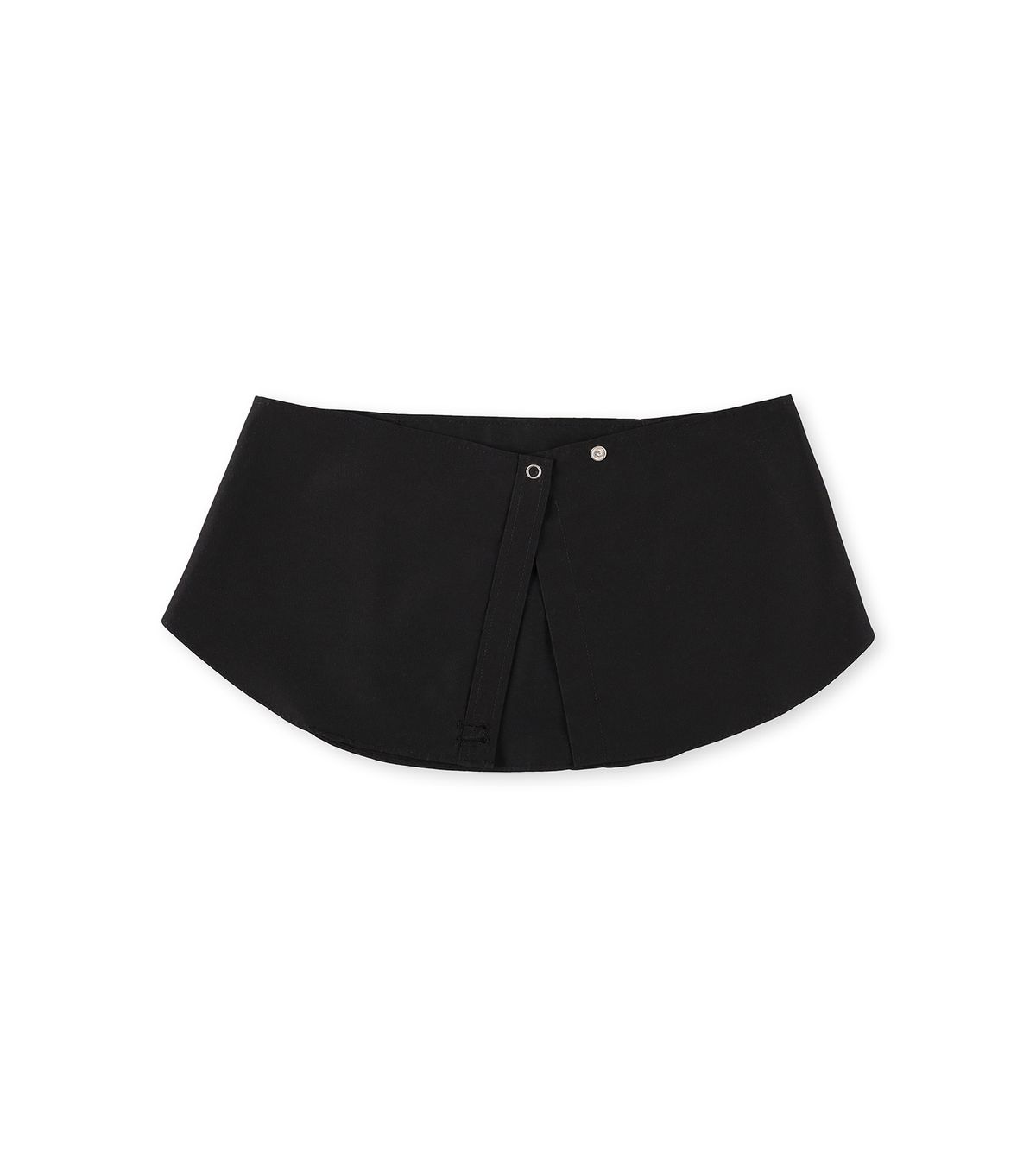 큐클리프(CUECLYP) [BB] Layerd Wrap Skirt (Black)