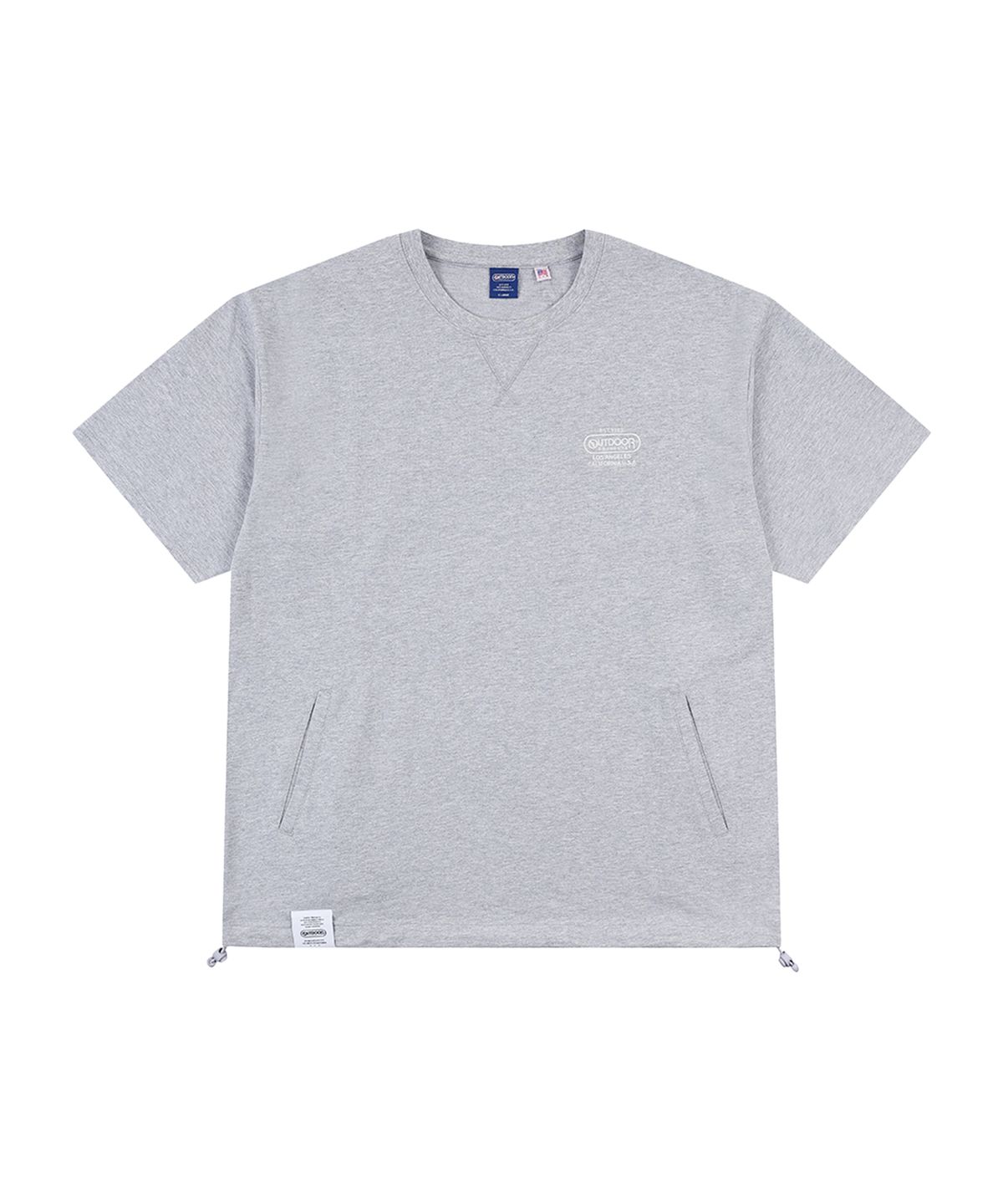 아웃도어 프로덕츠(OUTDOOR PRODUCTS) STRING POCKET T-SHIRTS ( MELANGE)