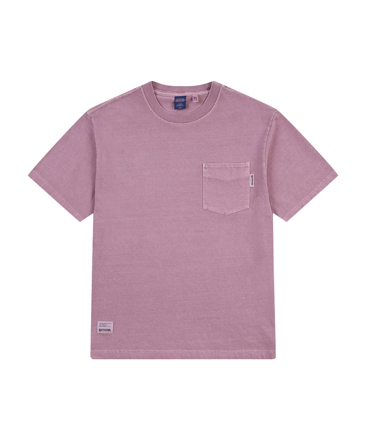 아웃도어 프로덕츠(OUTDOOR PRODUCTS) POCKET T-SHIRTS (PINK)