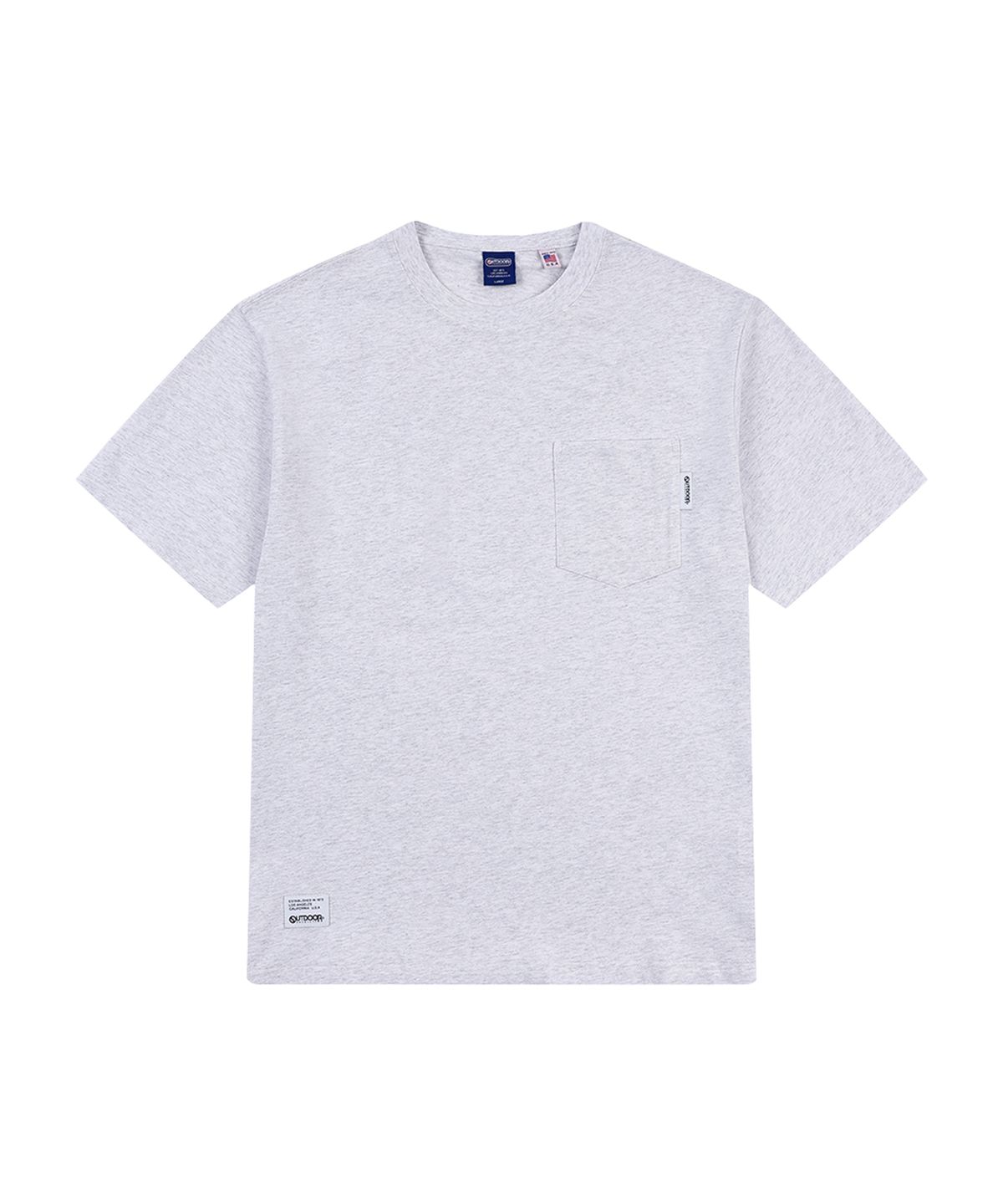 아웃도어 프로덕츠(OUTDOOR PRODUCTS) POCKET T-SHIRTS (OATMEAL)