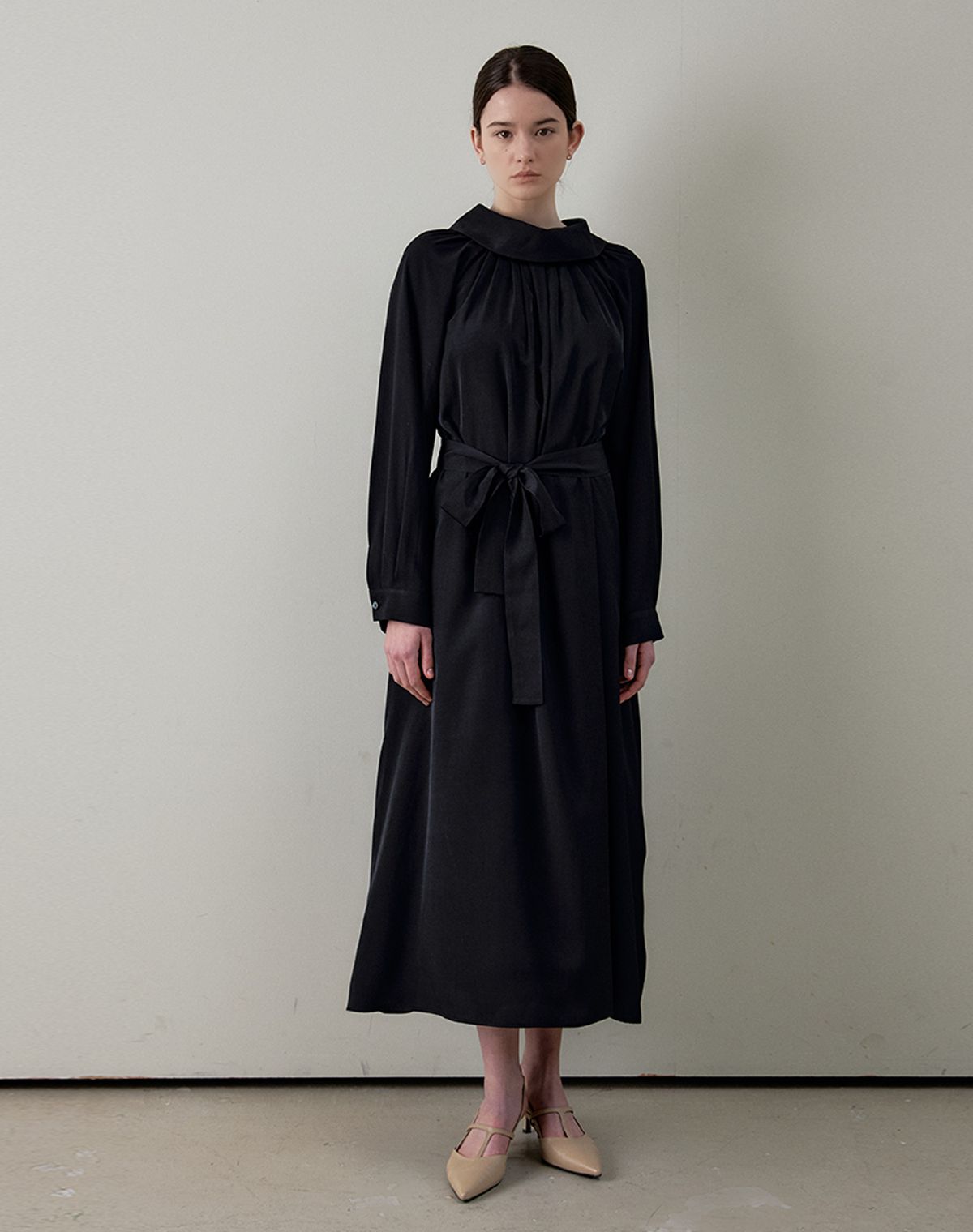 지에마르(GIEMAR) GRACE DRESS BLACK 그레이스 드레스 블랙