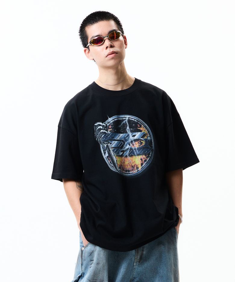 BURNING BLADE T-SHIRTS BLACK