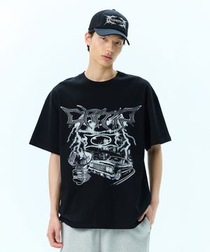 LIGHTNING CITY T-SHIRT BLACK