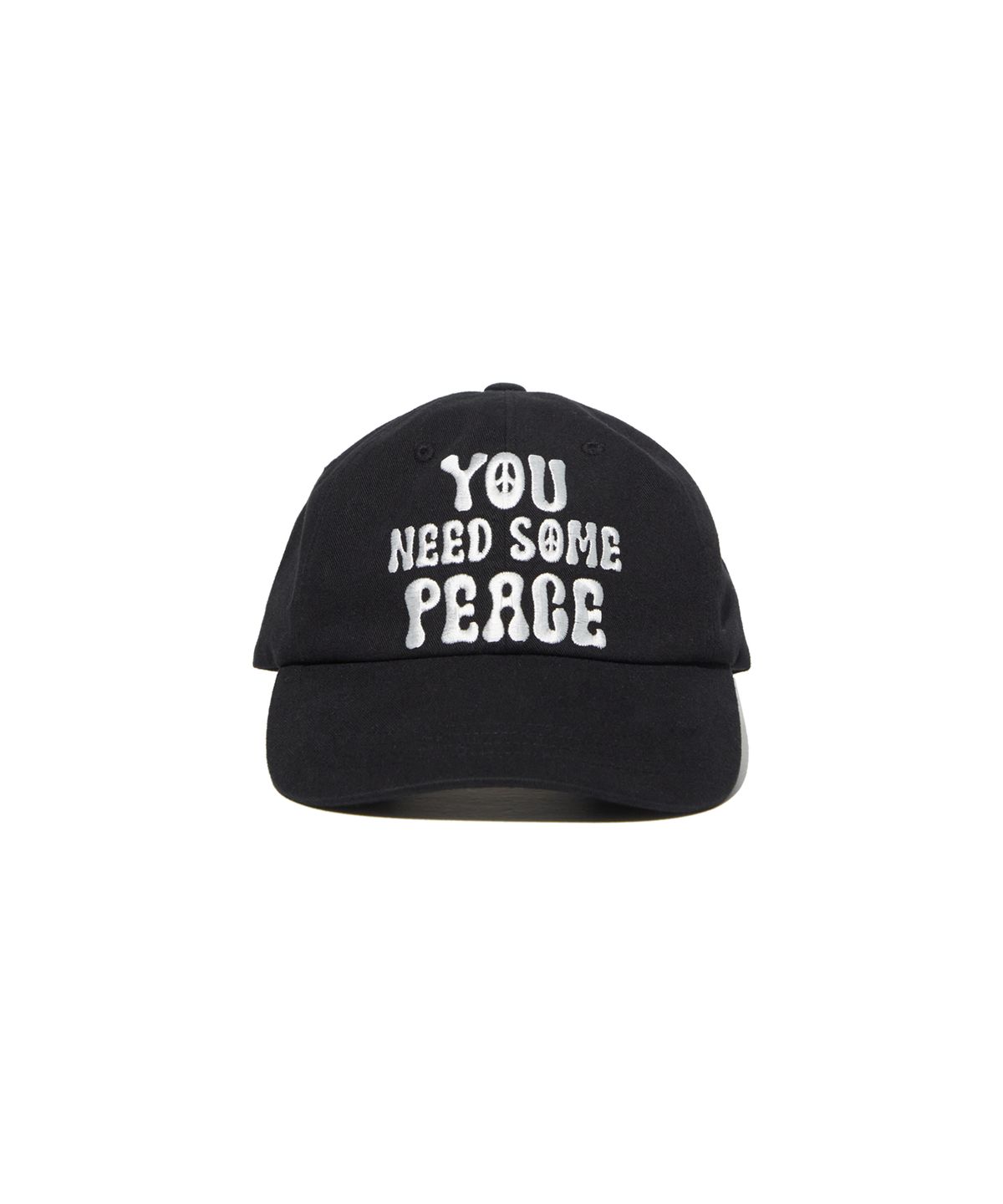 크리틱(CRITIC) YOU NEED SOME PEACE LOGO CAP BLACK