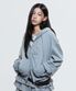 (DUC) Symbol Hoodie Zip-up Grey
