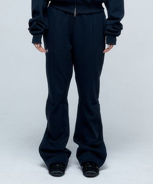 (DUC) Flare Sweat Pants Vintage Black