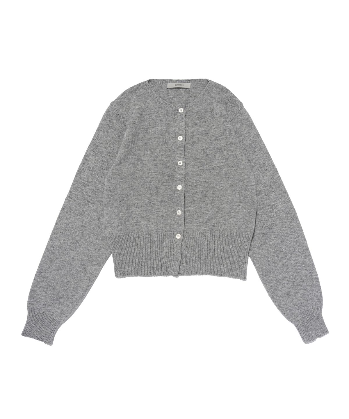 카고브로스 포 우먼(CARGOBROS FOR WOMAN) 데일리 블렌디드 라운드 가디건 (그레이)